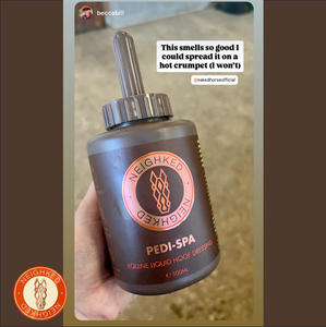 PEDI-SPA – THERAPEUTIC ARNICA & TEA TREE HOOF DRESSING – NEW FORMULA